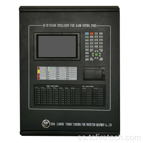 JB-TB-TC5109 Panel de control de alarma de incendio inteligente